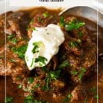 Pinterest image for goulash.