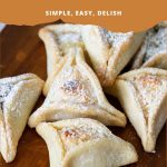 Pinterest image for Jewish Cookies Hamantaschen Purim Oznei Haman.
