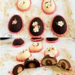 Pinterest image for marzipan eggs.