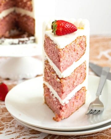 Frosted layer cake.