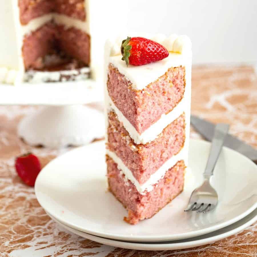 Frosted layer cake.