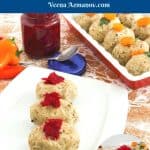 Pinterest image for gefilte fish.