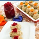 Pinterest image for Passover fish.