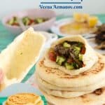 Pinterest image for pita.