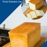 Pinterest image for pullman bread