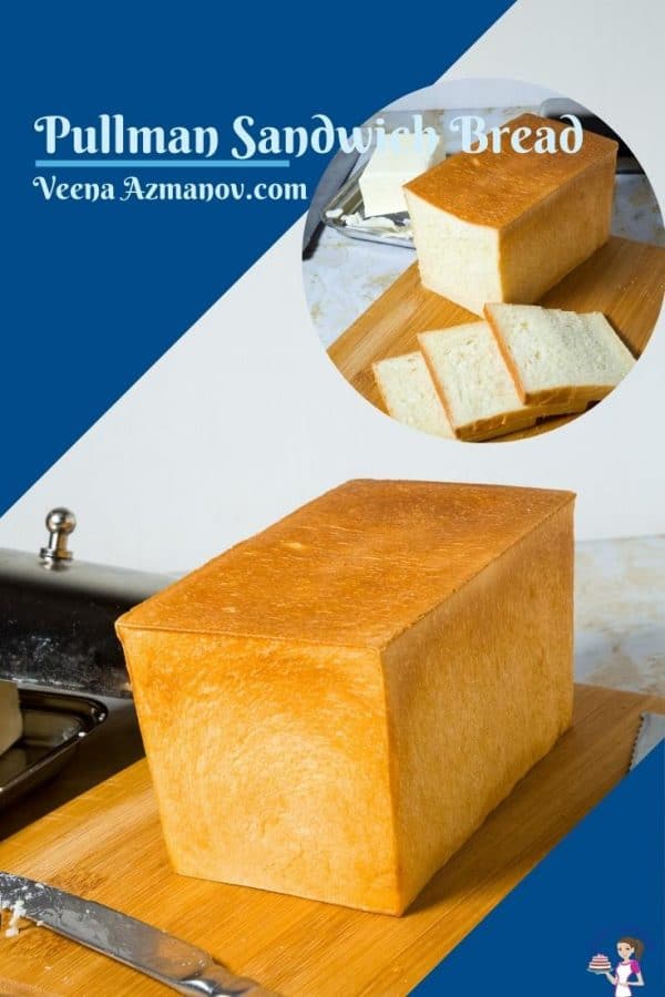 Pinterest image for pullman bread
