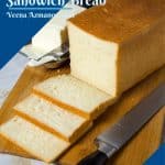 Pinterest image for pullman sandwich bread