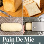 Pinterest image for Pullman Pain De Mie Recipe.