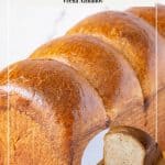 Pinterest image for sandwich bread.