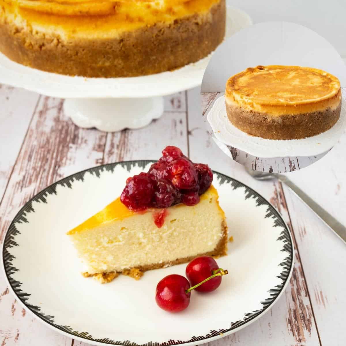 Cherry Cheesecake – Baked
