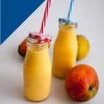 A image for sharing on pinterest for lassi