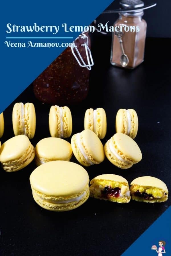 Pinterest image for French Macarons