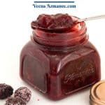Pinterest image for fruit fillings with blackberry.