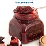 Pinterest image for fruit fillings with blackberries.