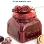 Pinterest image for blackberry fruit fillings.