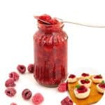 Pinterest image for raspberry filling.