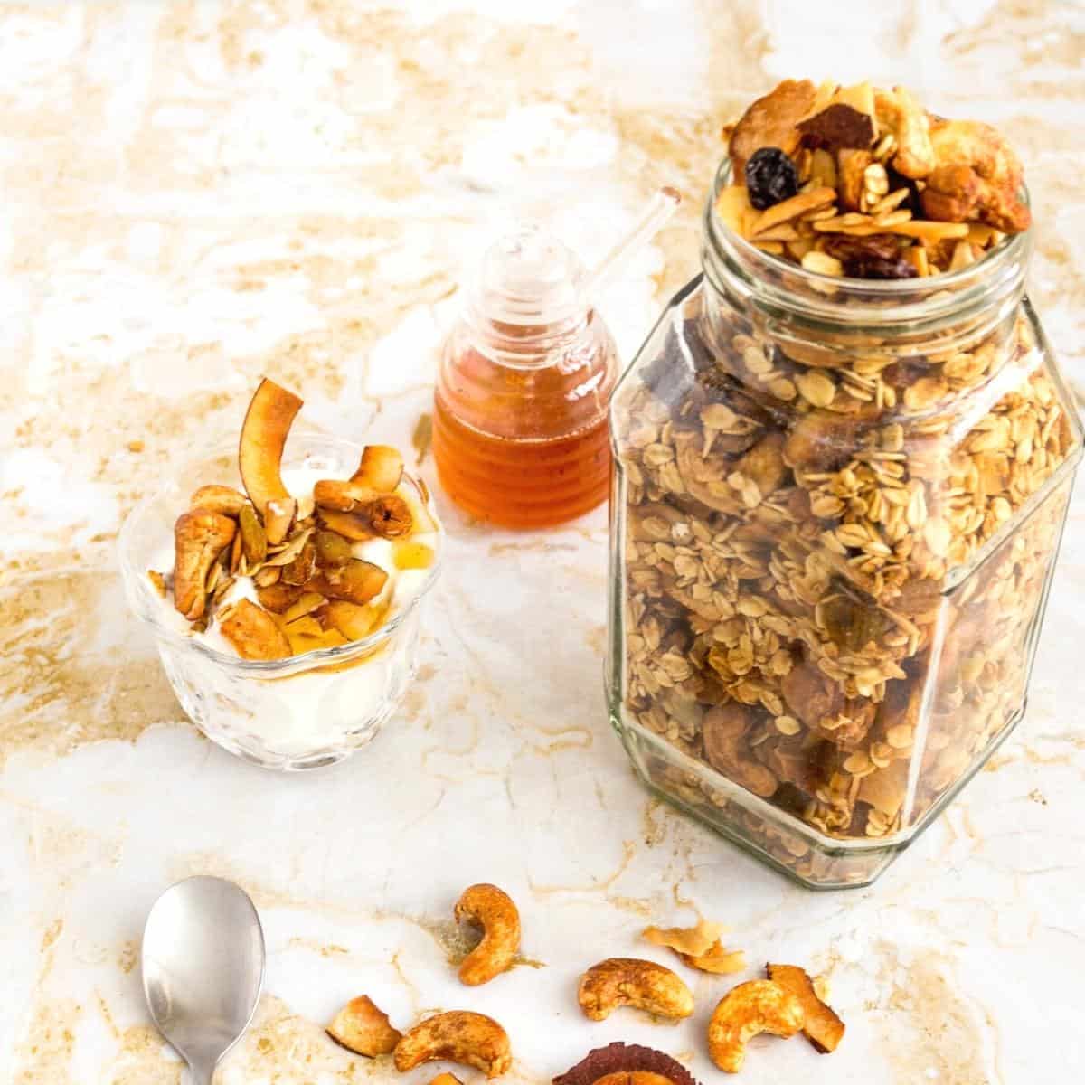 How to make Granola Toasted Coconut and Cashews