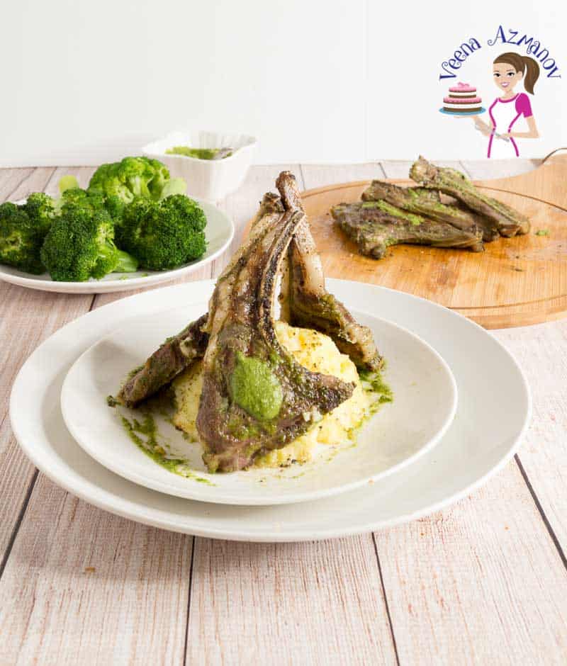 Grilled Lamb Chops - Veena Azmanov
