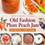 Pinterest image for Plum Peach Jam.