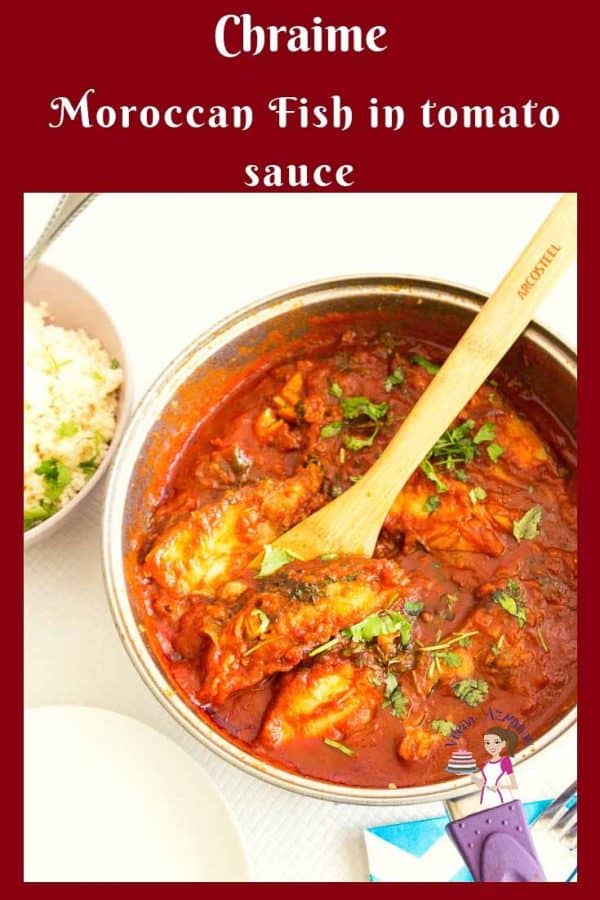 An image optimized for this Moroccan Fish in spicy tomato sauce also called Chraime here in Israel.