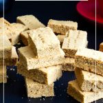 Pinterest image for Ginger Molasses Shortbread.