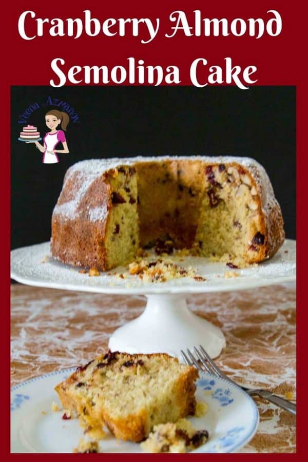 Rich, decadent, melt in your mouth almond semolina cake makes a perfect tea time treat on a cold rainy day.