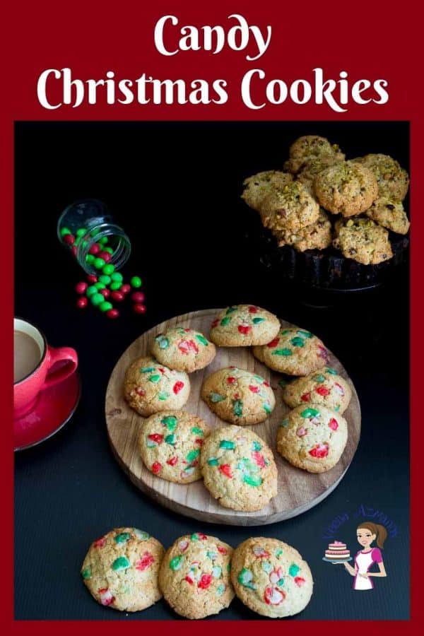 Quick and easy Candy Christmas Cookies in as little as 15 minutes.