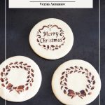 Pinterest image for Christmas cookies.