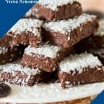 Pinterest image for chocolate fudge