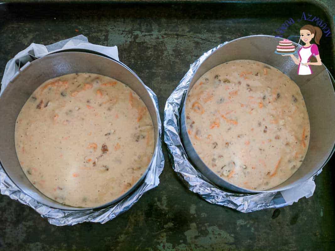 Homemade Cake Recipe with Carrots and Apricot Swiss Meringue Buttercream