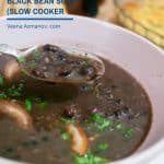 Pinterest friendly image for bean soup