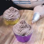 Bakery style chocolate frosting.