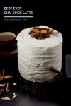 Homemade layer cake with Chai a homemade spice mix for Chai latte