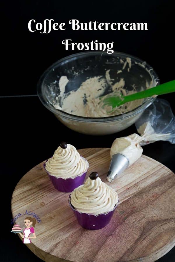 Here is the Ultimate Coffee Buttercream Frosting that needs only 4 ingredients and 5 minutes to prepare.