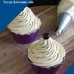Pinterest image for coffee frosting