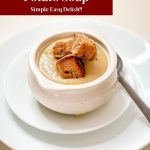 Pinterest image for crockpot slow cooker potato soup.