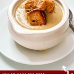 Pinterest image for crockpot slow cooker potato soup.