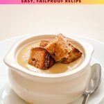 Pinterest image for crockpot slow cooker potato soup.