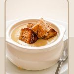 Pinterest image for crockpot slow cooker potato soup.