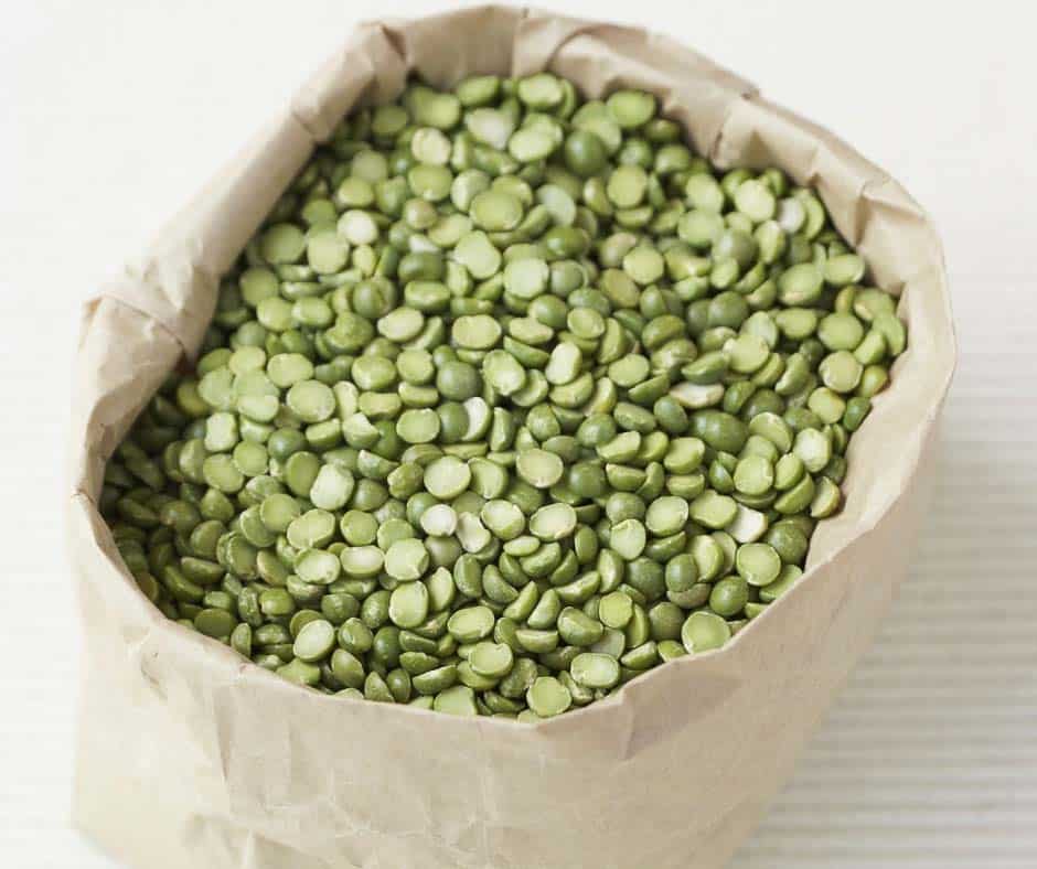 The ultimate Creamy Split Pea Soup Recipe for winter. Vegetarian without ham bone.
