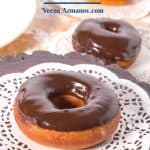 Pinterest image for donuts.