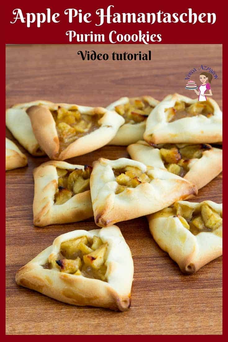 Learn to make the traditional Purim Cookies with these Apple Pie Filling.