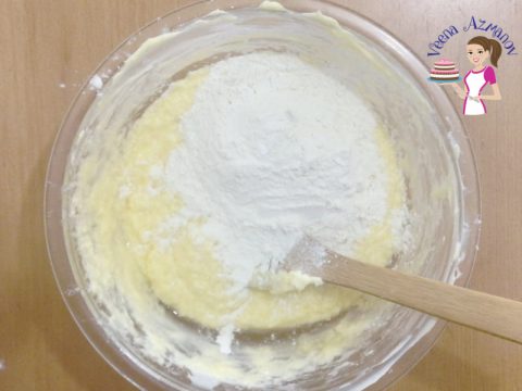 Progress Pictures - Hamantaschen Cookies - Add the flour and cornstarch