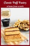 Learn to make French Laminated Dough - Puff Pastry from Scratch with Veena Azmanov