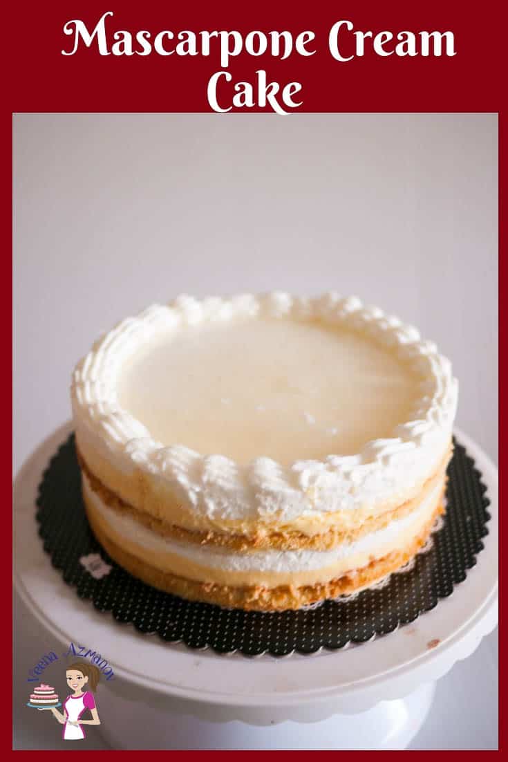 The perfect Entremet Dessert with Mascarpone Cream and Vanilla Pastry Cream