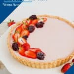 Pinterst image for panna cotta