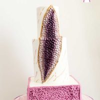 A geode cake.