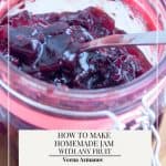 Pinterest image - How to Make Jam.