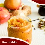 Pinterest image for Spicy Mango Chutney.