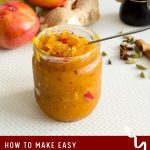 Pinterest image for Spicy Mango Chutney.